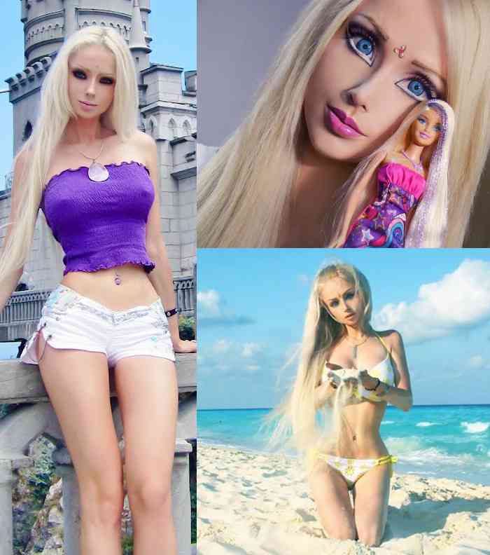 Valeria Lukyanova is correctly called the Living Barbie Doll. 